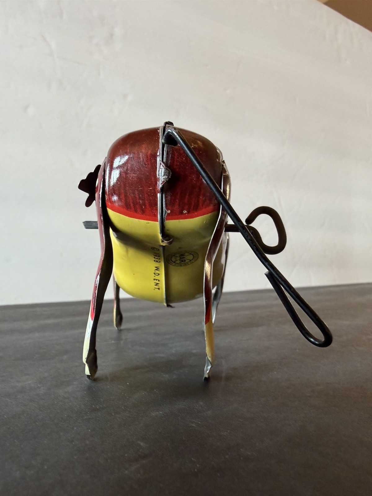 Fredinand the Bull & Box, Louis Marx & Co, NYC/USA, c. 1938.