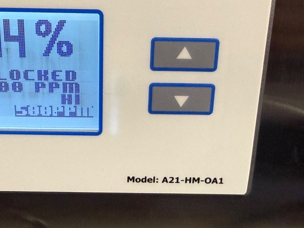Cleatech Oxygen Analyzer Nitrogen Purge Controller with O2 Sensor A21-HM-OA1