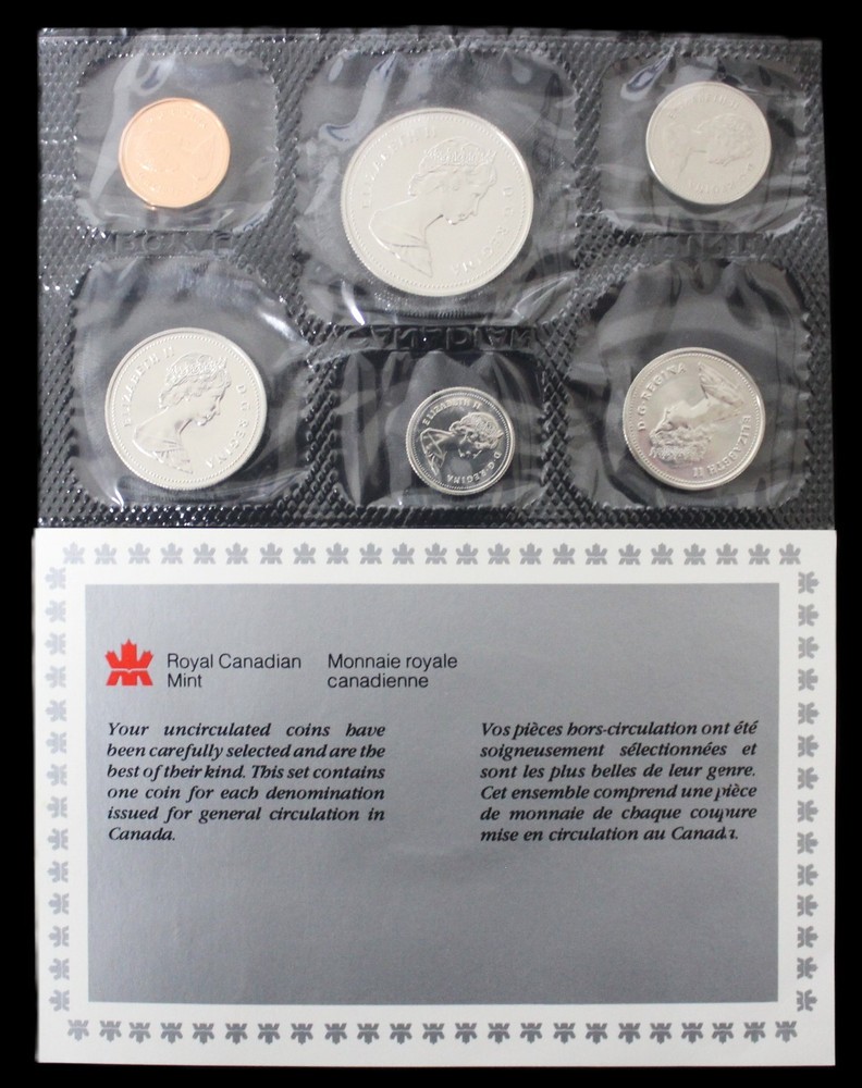 1986 Canada Proof Like Set