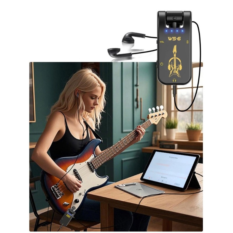 Guitar Pickup System Effects Modes Seamless Amplifier Compatibility Construction