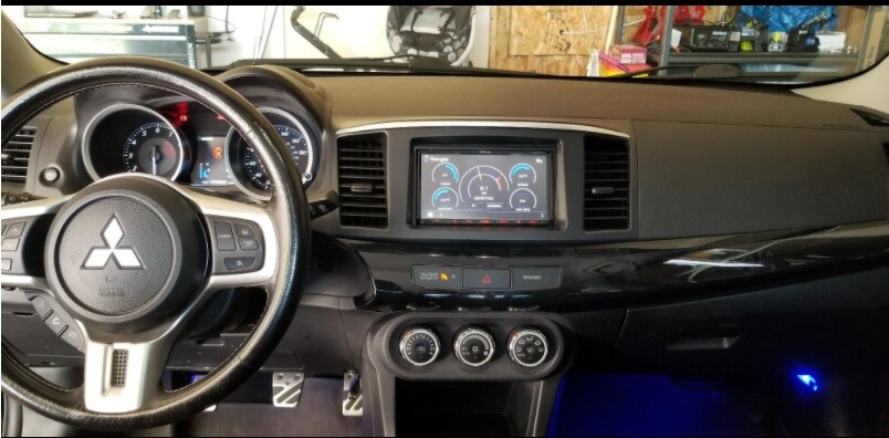 Car Stereo Radio Single Double Din Dash Kit Fits 2008-2017 Mitsubishi Lancer