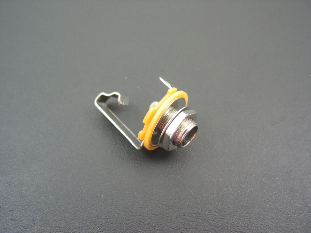 3-Pack 1/4 Inch Mono Input Output Jack for Import Guitars & Others