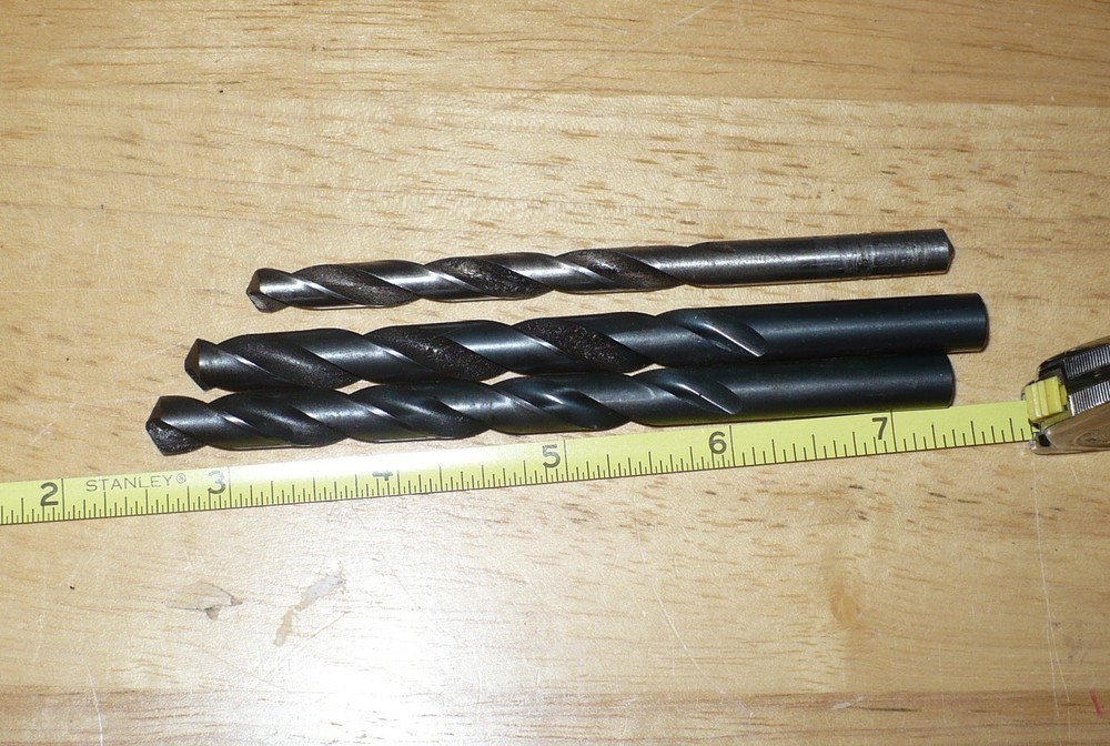 Vintage Sears Craftsman Automatic Drill Index Toolbox & 3 Drill Bits