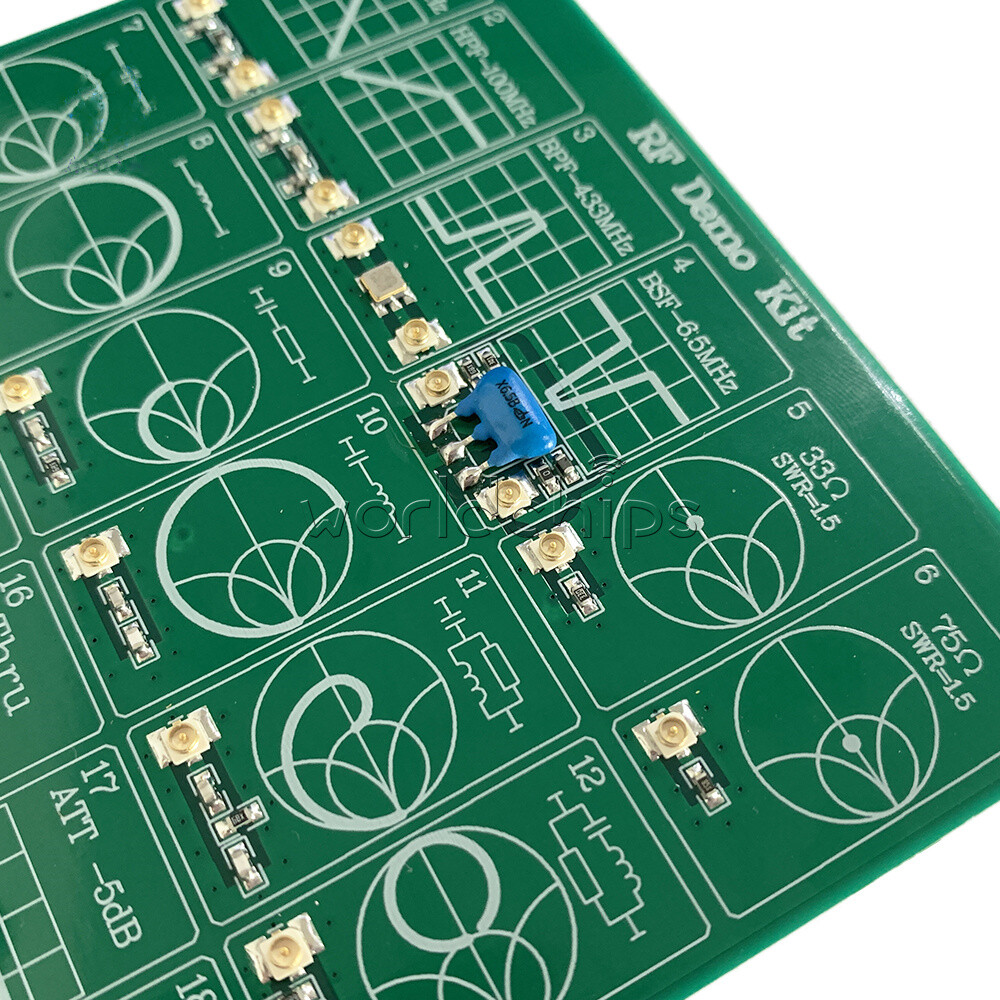 RF Demo Kit For Network Test Filter Attenuator NanoVNA RF Tester Bboard Vector