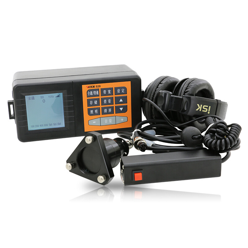 VICTOR 528 Water Pipe Leak Detector LCD Display Backlight ✦KD