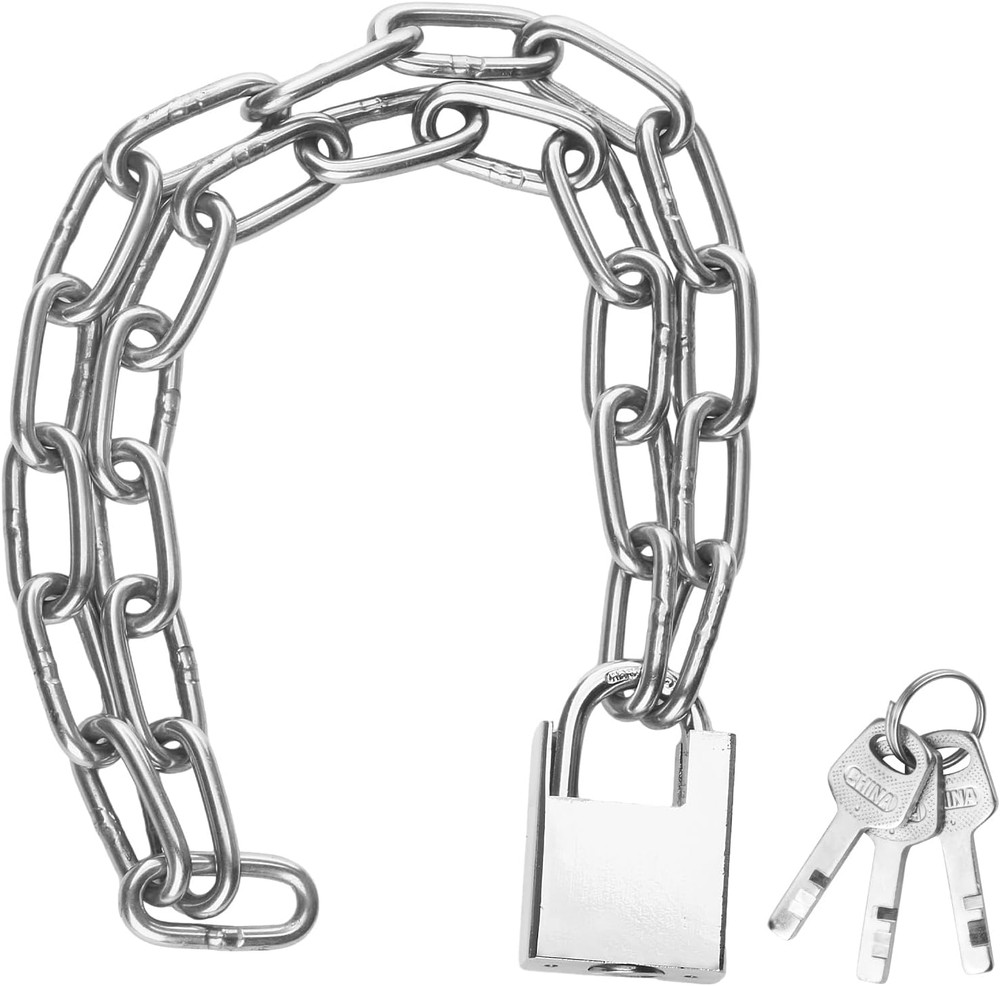 Security Bike Chain Lock Premium Case Hardened Cannot Be Cut With Bolt