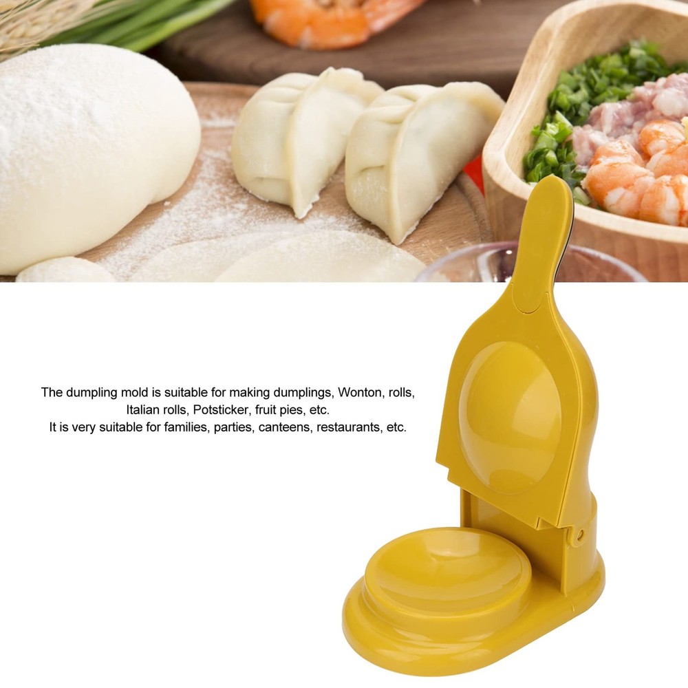 2 in 1 Dumpling Maker, Kitchen Dumpling Press Tool, Manual Dumpling Dough Pre...