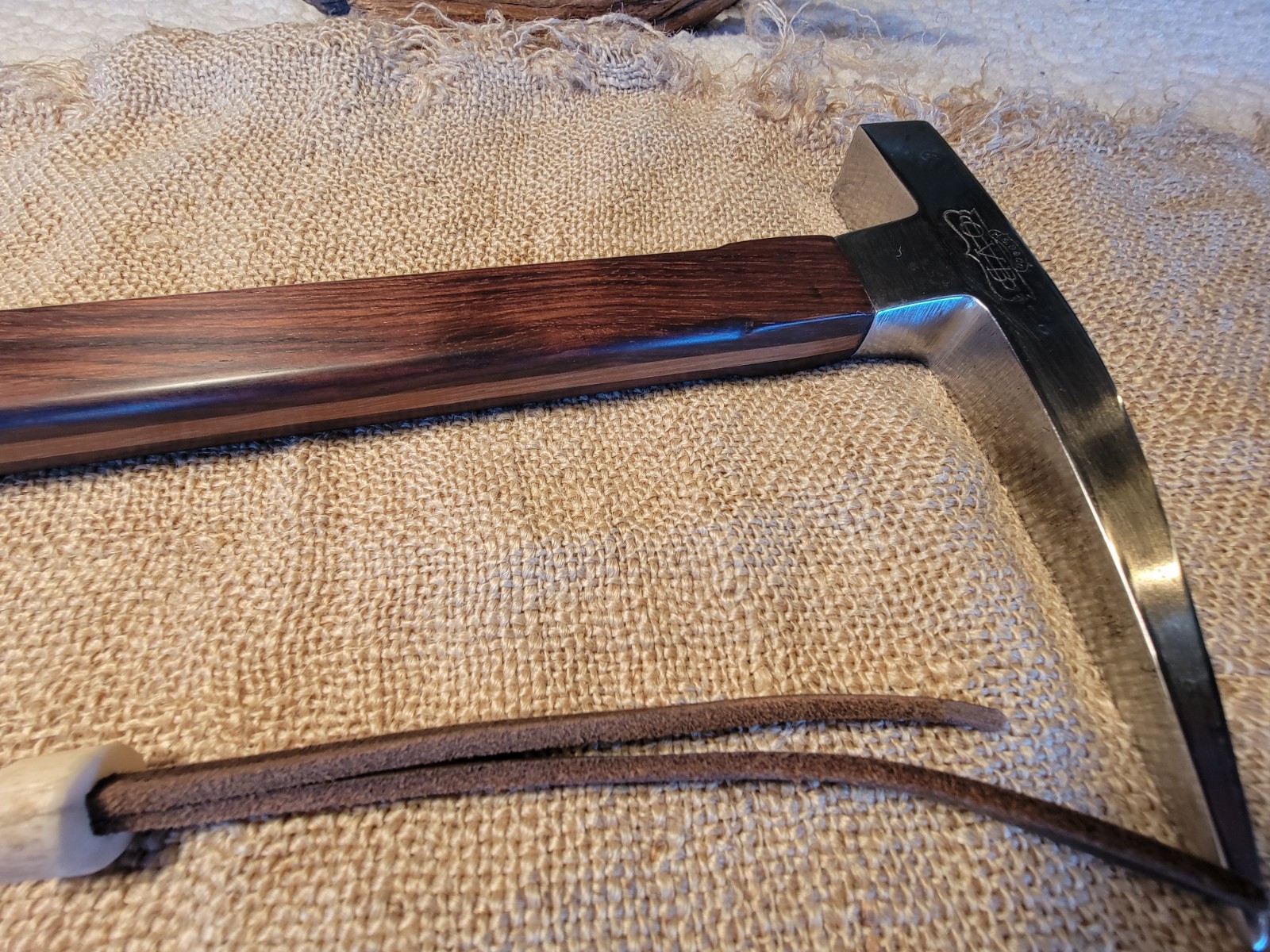 ANTIQUE HIBBARD SPENCER BARTLETT OVB ROCK PICK PROSPECTOR HAMMER NEW BRW HDL.