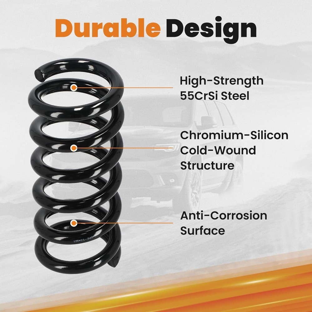 3" Front Coil Spring Lowering Kit for Chevy Silverado & GMC Sierra 1999-2007