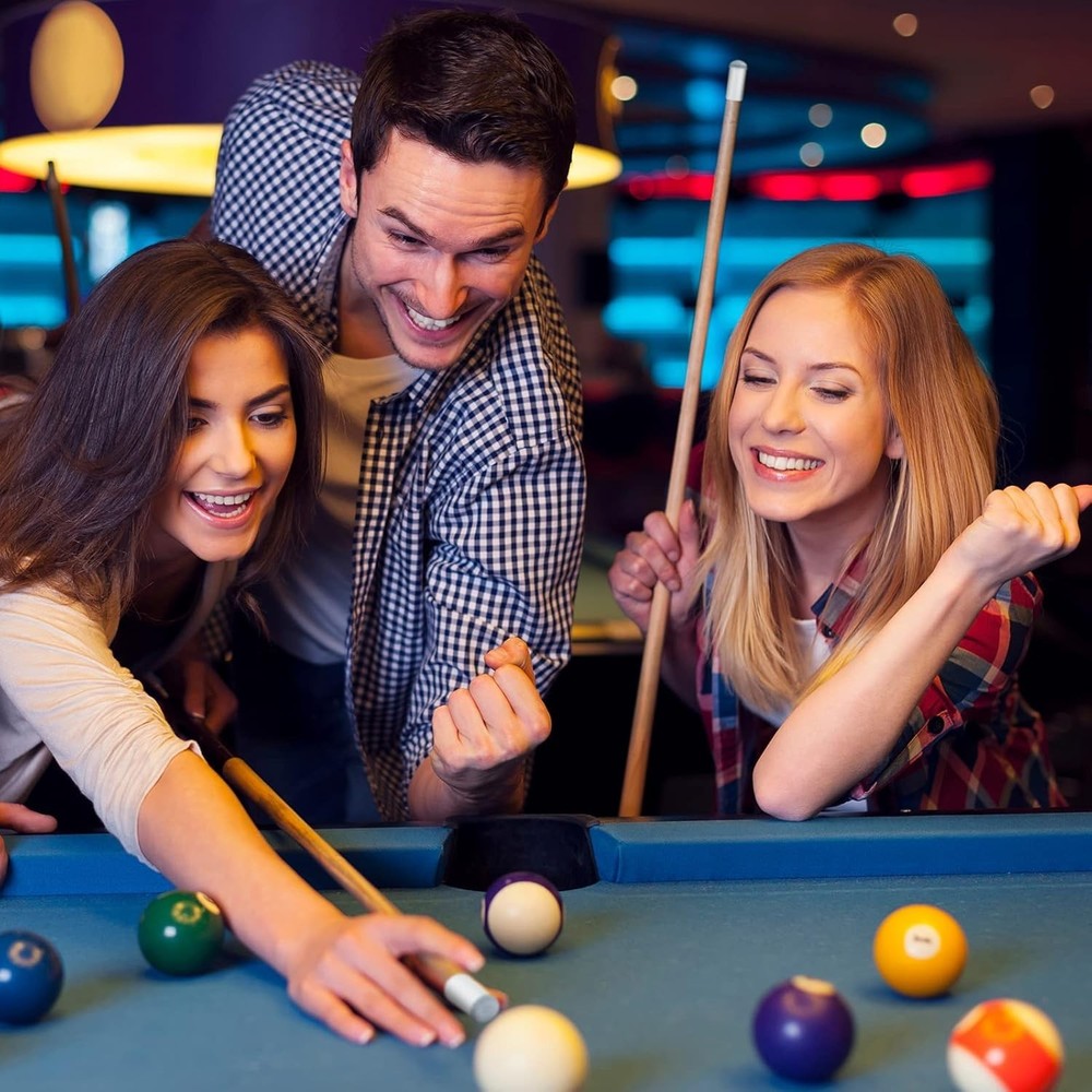 24 Pcs Slip-On Pool Cue Tips Replacement Kit - No Glue, Easy Fast-Fix Solution