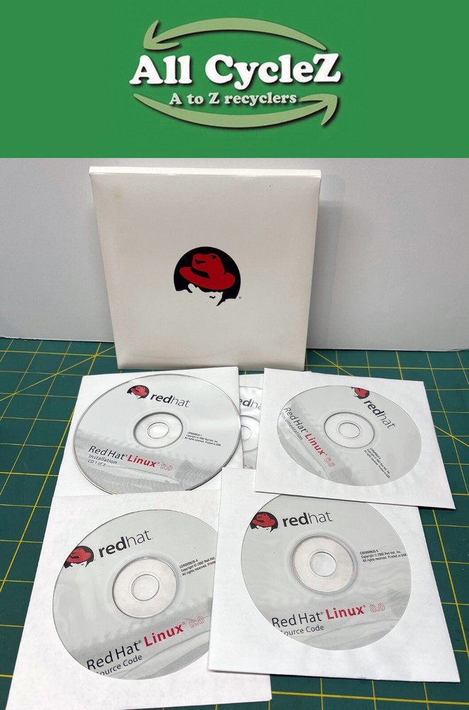 Red Hat Linux version 8.0 Vintage New Condition!