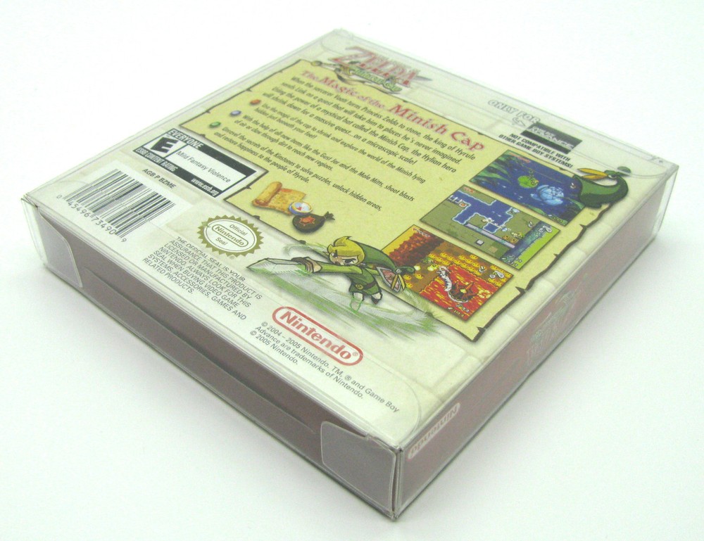 25x NINTENDO GAME BOY ADVANCE GAME BOX - PROTECTIVE BOX PROTECTOR SLEEVE CASE
