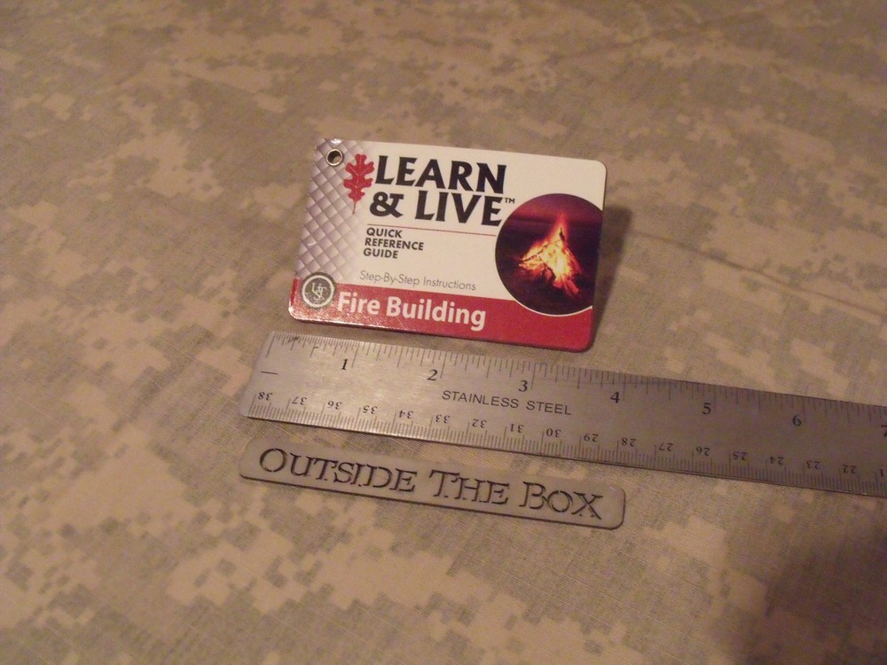 Ultimate Survival Technologies: Fire Building Cards, UST, 8 Cards