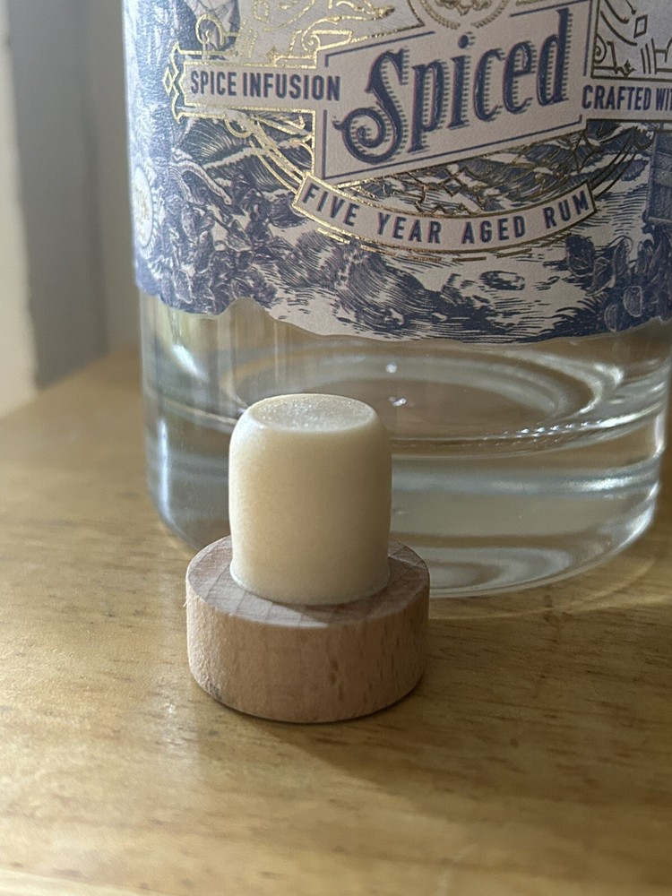 Empty Rum Bottle Pirates Grog