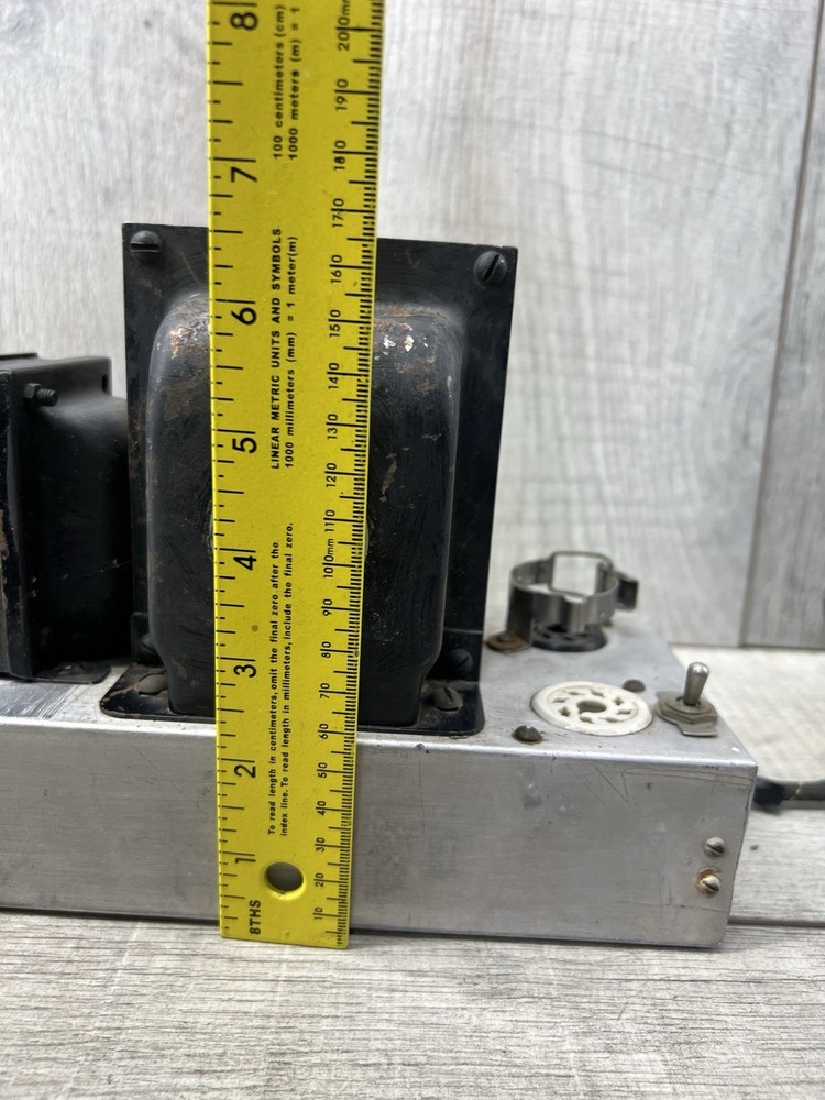 Vintage Tube Amplifier Chicago & Kenyon Transformers UNTESTED