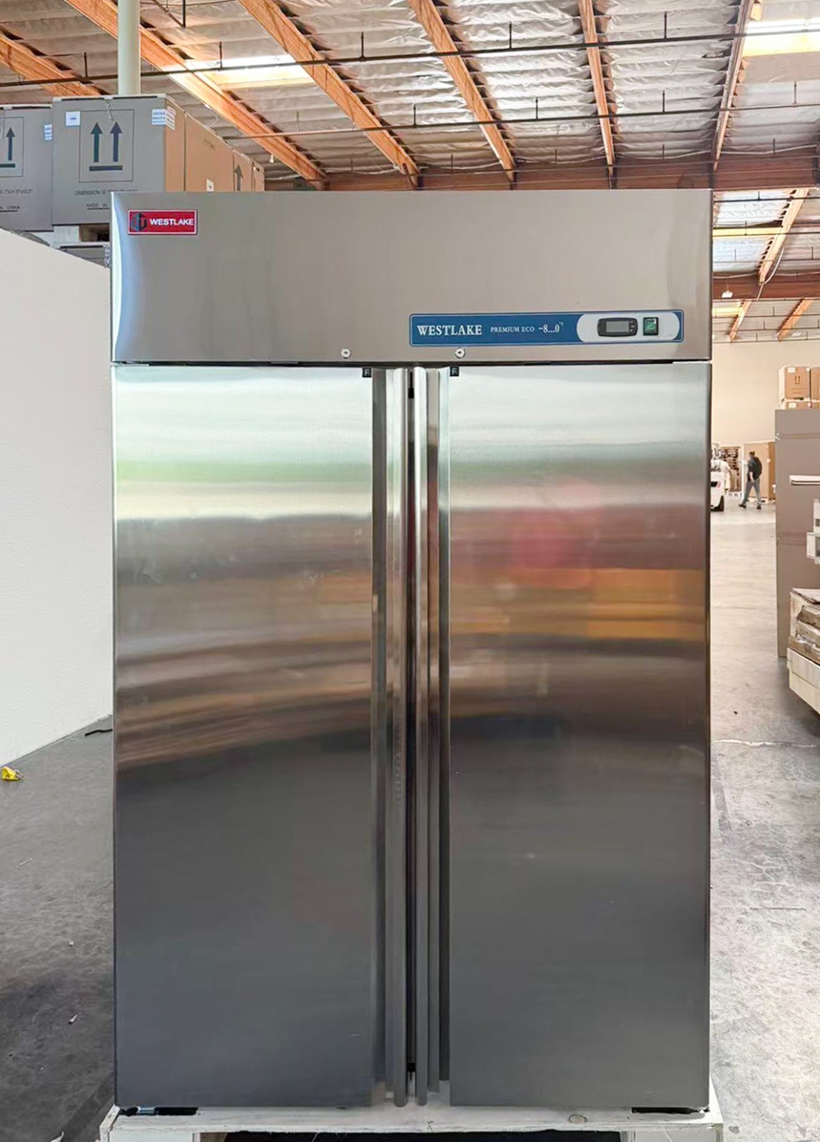 WESTLAKE 48" 2-Door Commercial Reach-In Freezer, 36 Cu.ft – Dents