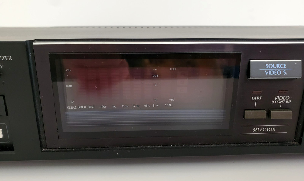 Sansui RG-900R Computer Control Equalizer Analyzer No Remote Tested!