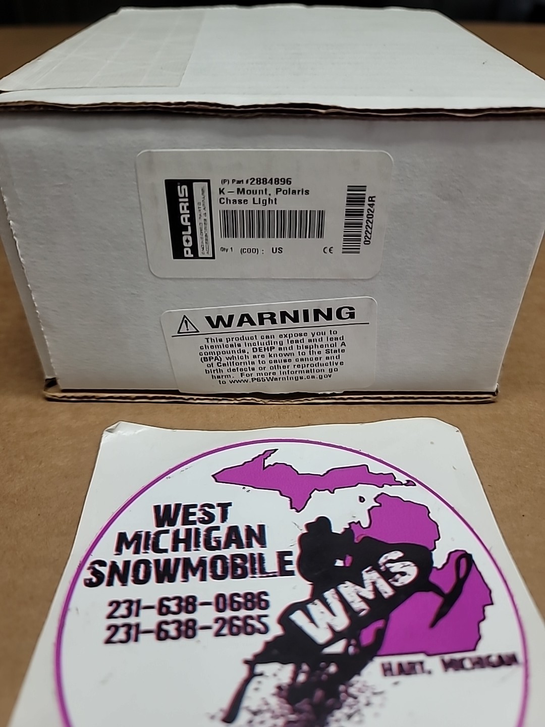 Polaris K-MNT Chase Light OEM Part# 2884896