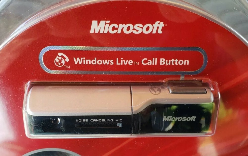 NEW Microsoft LifeCam NX-3000 USB Webcam Noise-Cancelling Web Camera Call Button