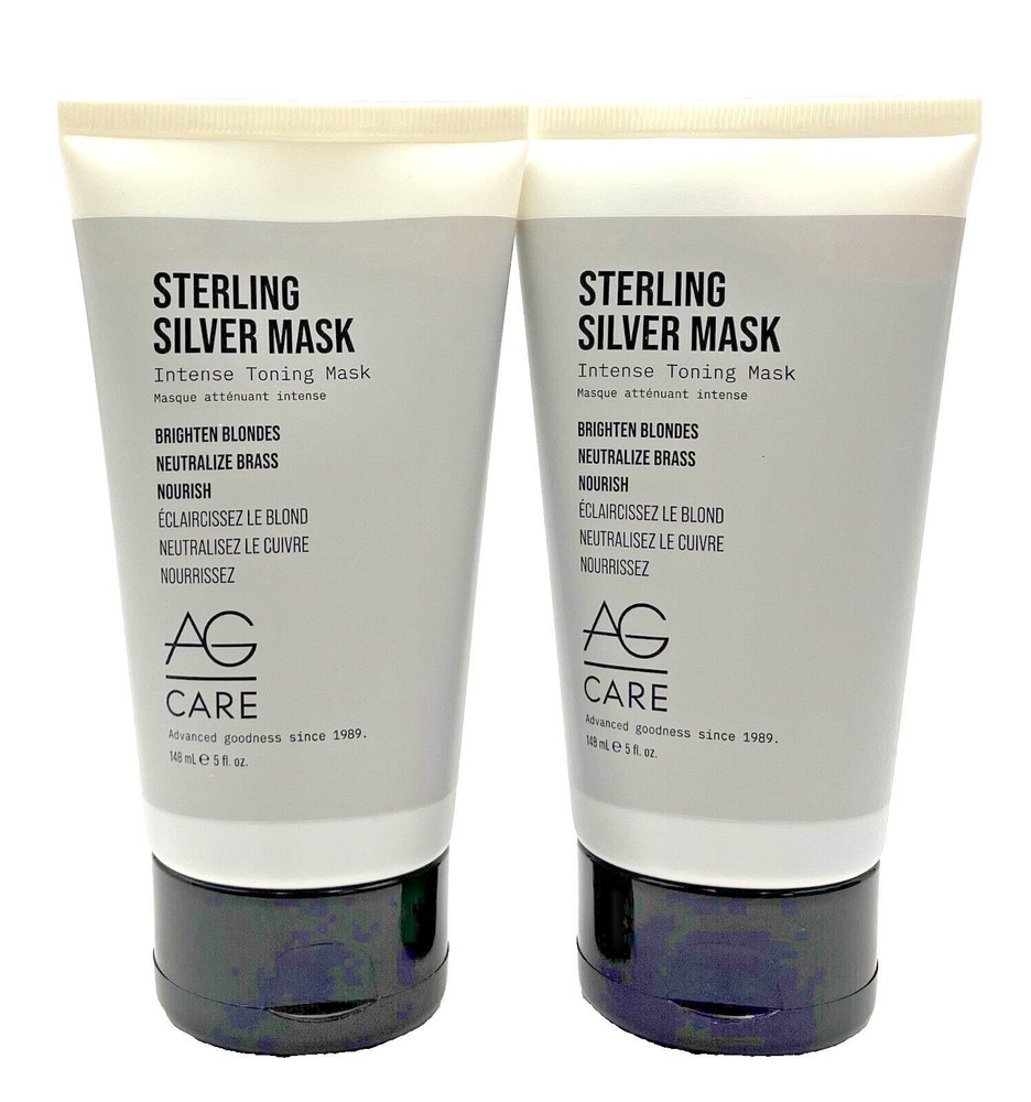 AG Hair Sterling Silver Mask 5 oz-2 Pack