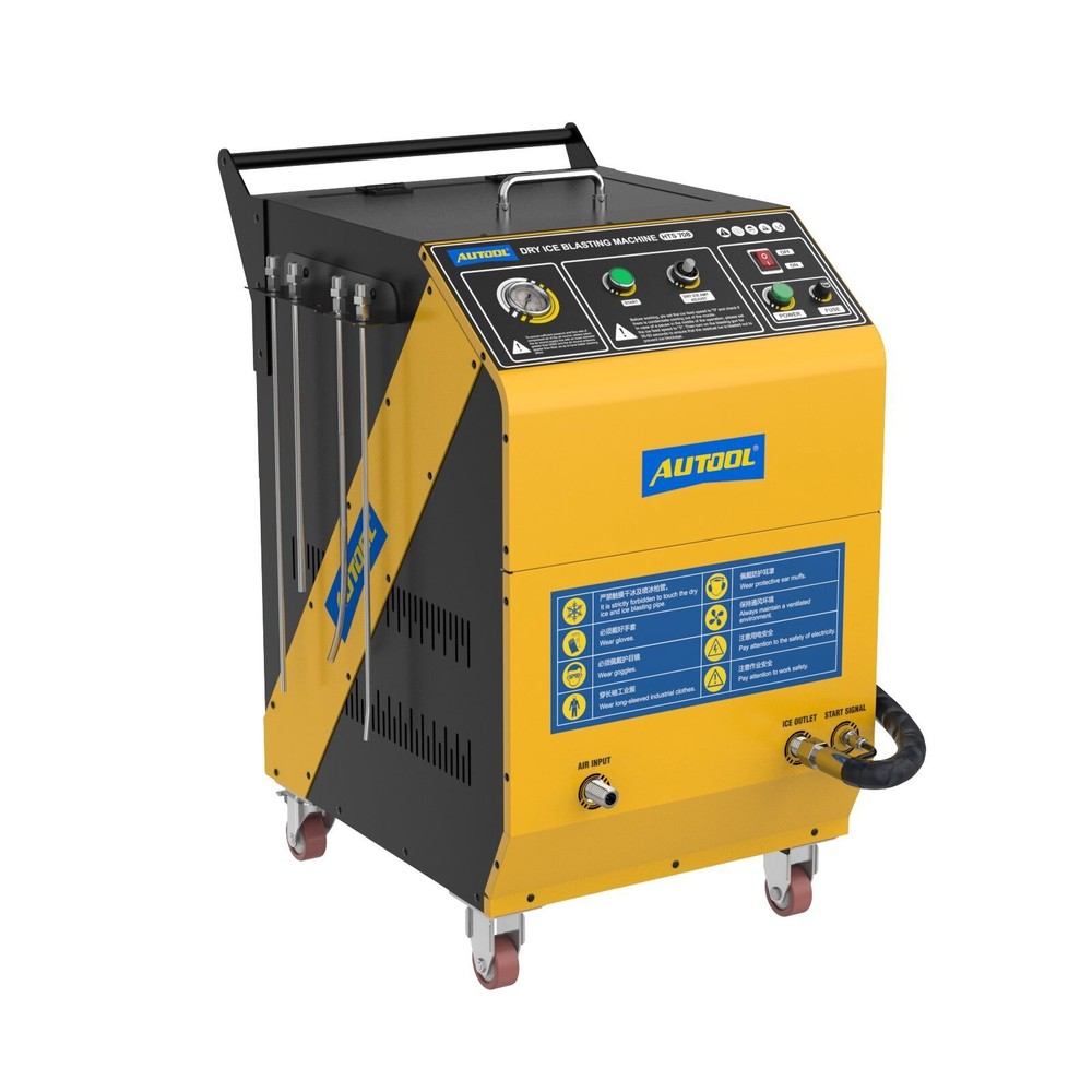 AUTOOL HTS708 Dry Ice Blasting Cleaning Machine Efficient Dry Ice Blaster Machin