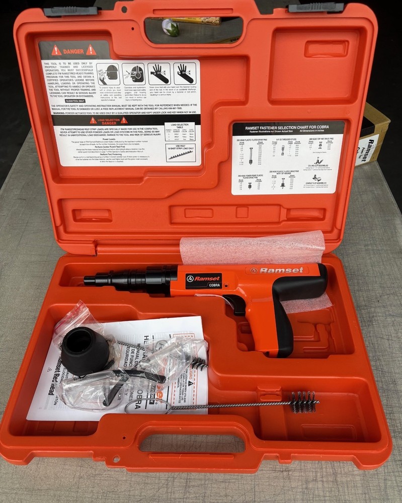 Ramset Powder Fastening Systems COBIII Cobra Tool Kit