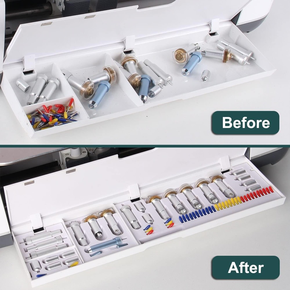 Tool Organizer for Cricut Maker 4 Maker3 and Maker, Blade Storage Accessories an