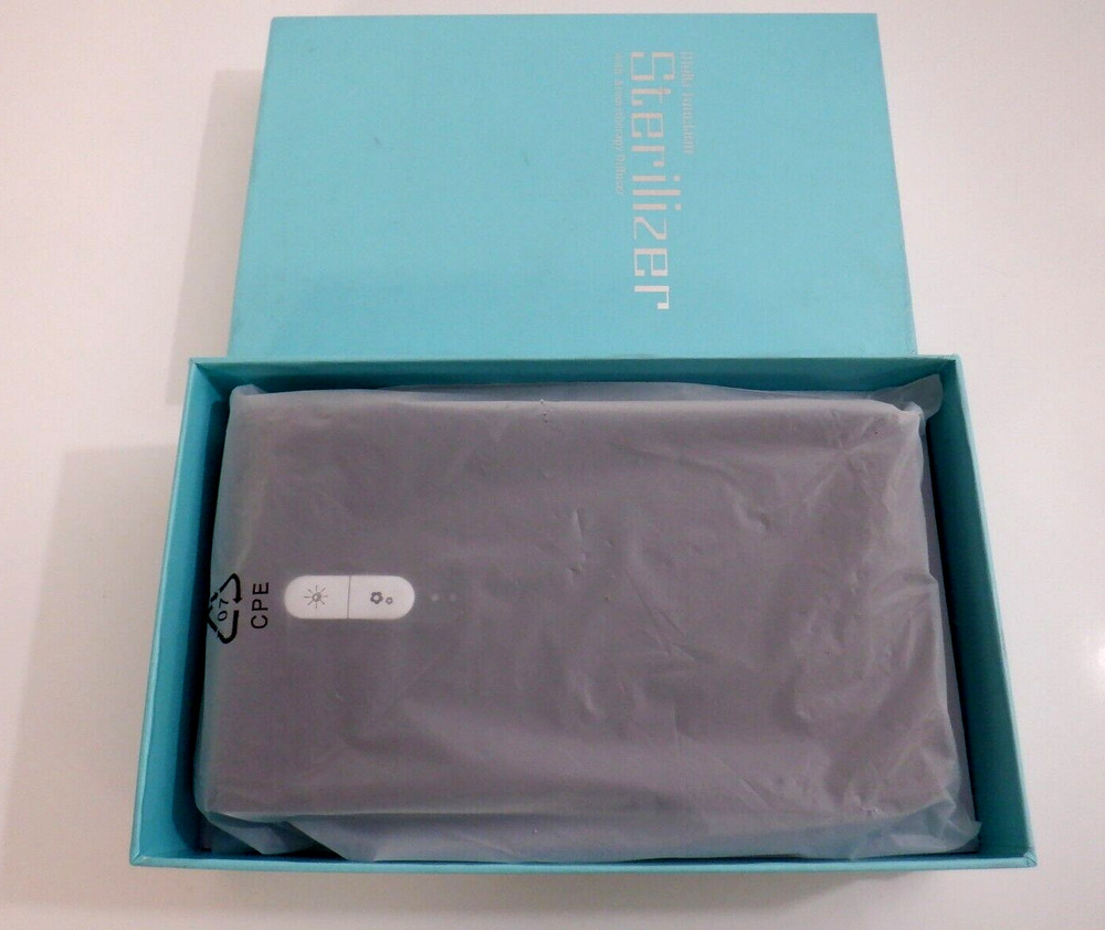 Smartphone Multi Function Sterilizer with Aromatherapy Diffuser Blue