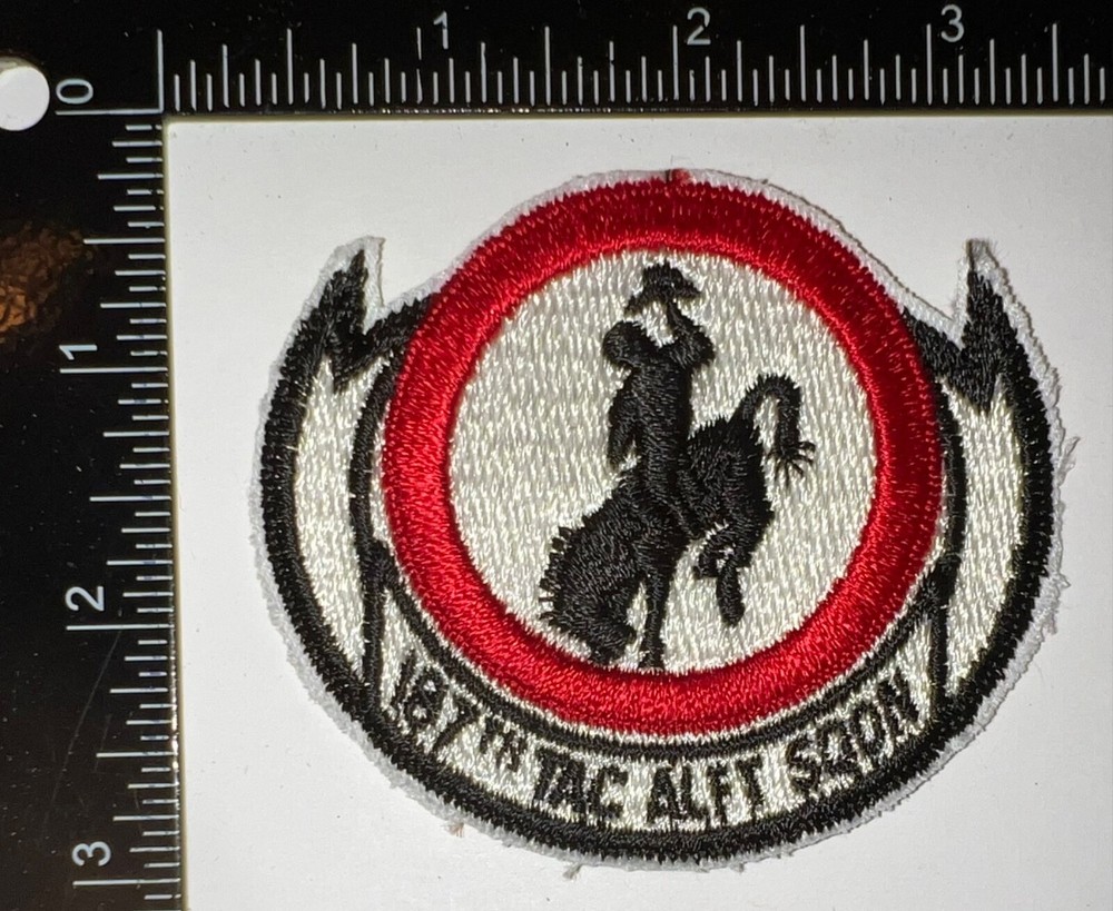 Cold War USAF US Air Force 187th Tactical Airlift Squadron Patch