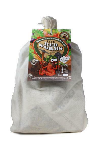 Natures Good Guys - Red Worms - "Red Wigglers"
