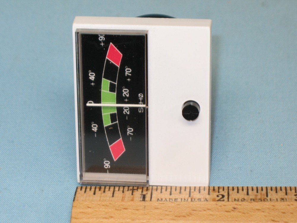 MODUTEC ~ MODEL # 00811116F ~ ANALOG PANEL METER ~ NOS