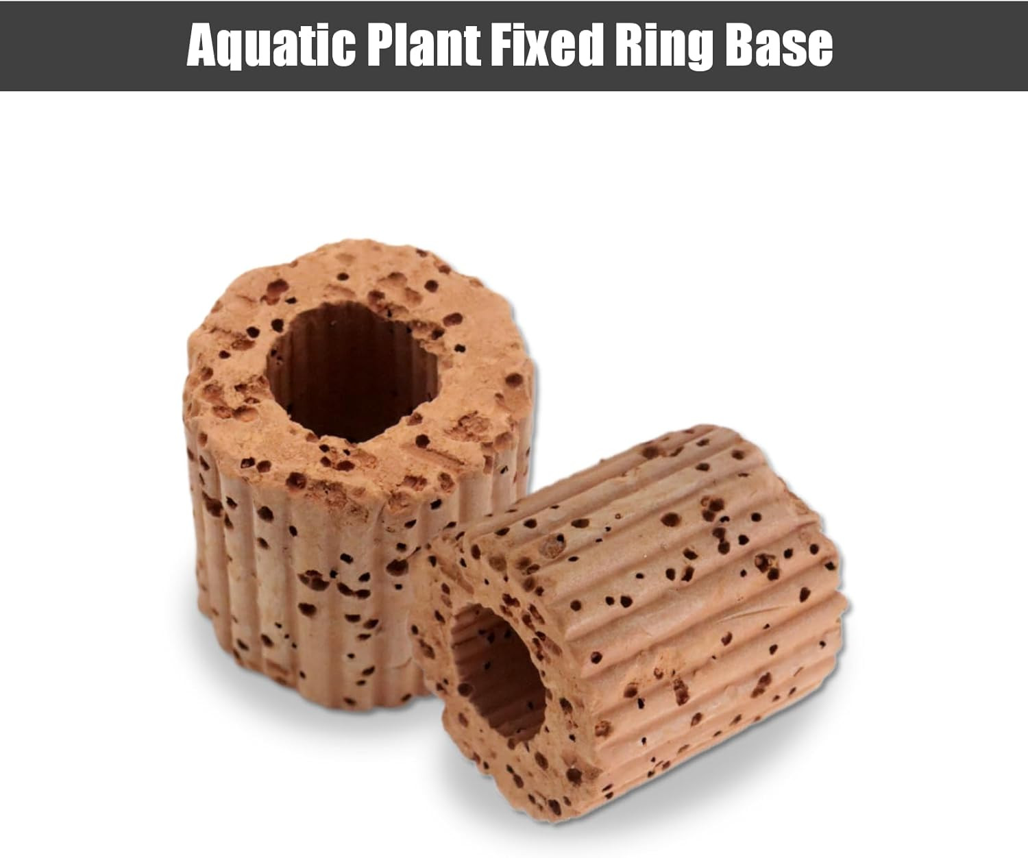 Aquatic Plant Fixed Ring Base, 10-Pack, 25mm Water Plant Cultivation Rings for A