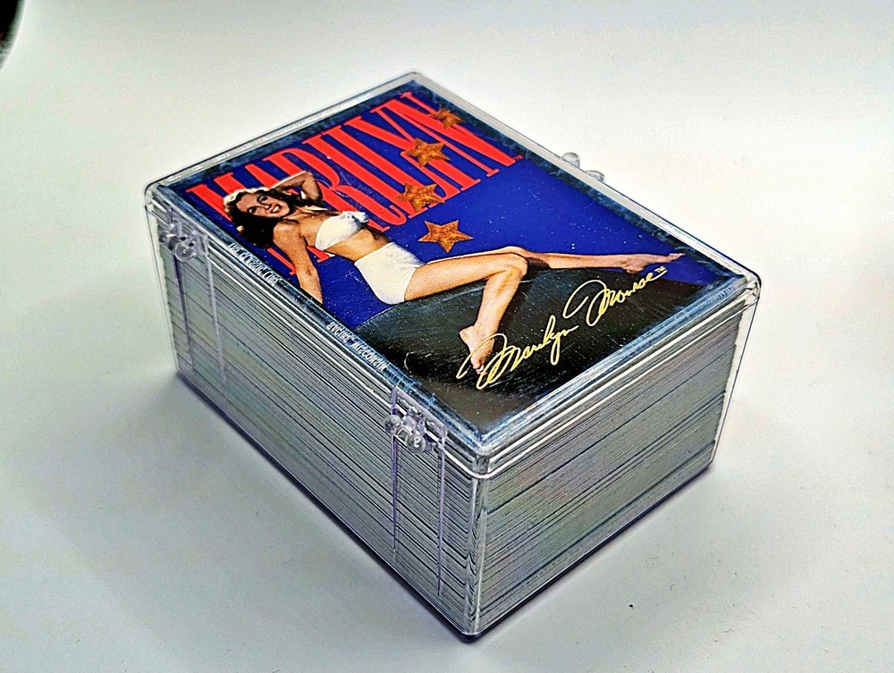THREE COMPLETE SETS 1993 & 1995 MARILYN MONROE TRADING CARDS