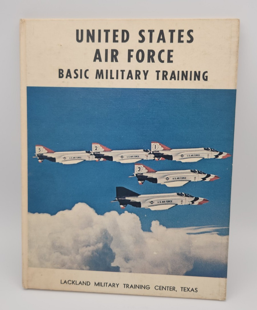 US Air Force Basic Training 3728 Squadron Flight 0119 March 1974 Class Book