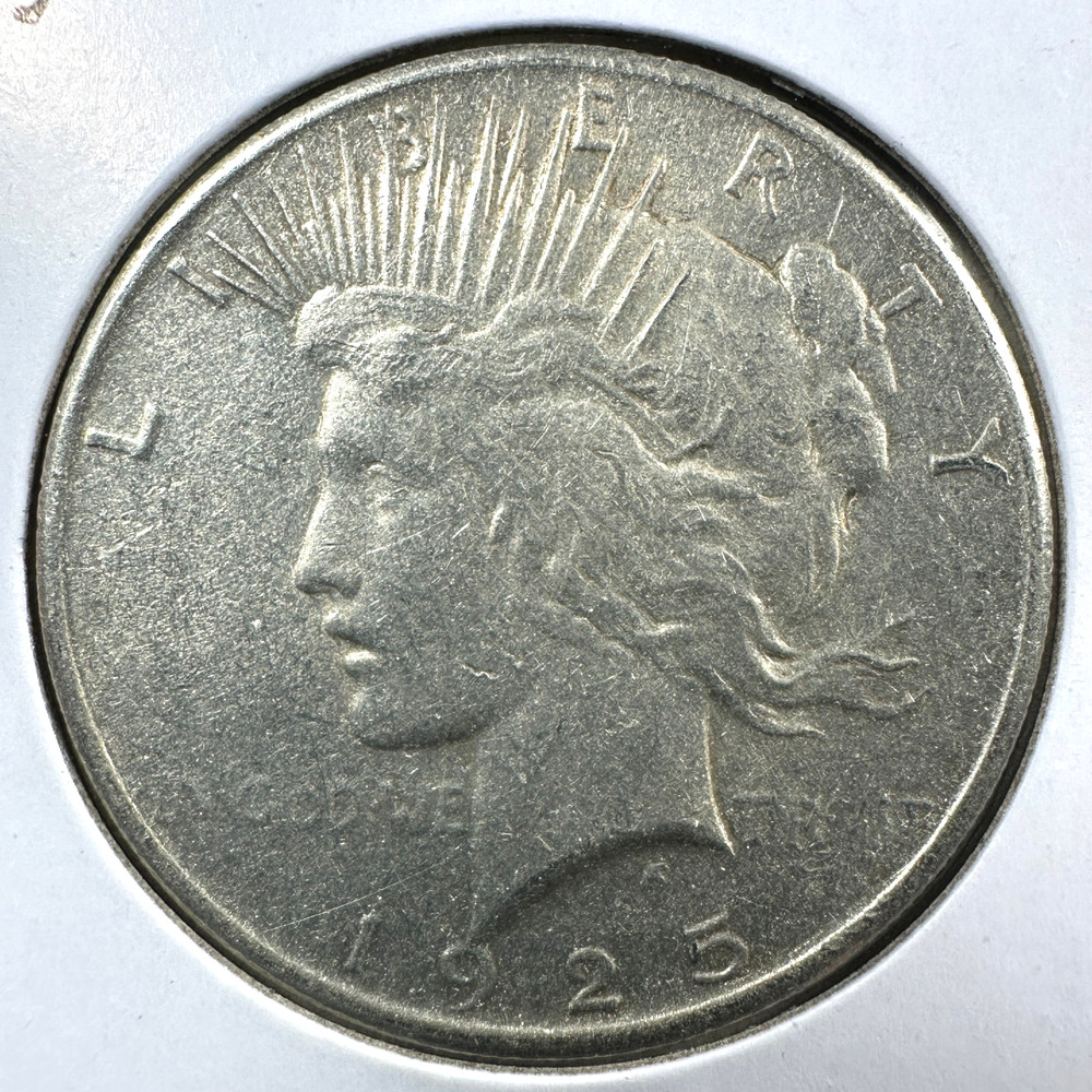 1925 $1 Silver Peace Dollar (89186)