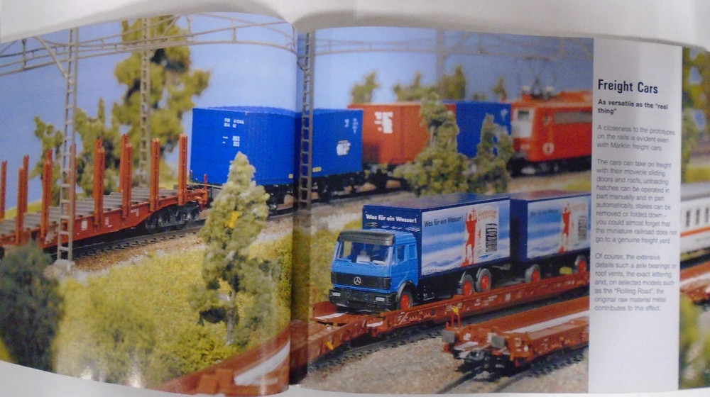 MARKLIN COMPLETE PROGRAM 1994/95 E MODEL RAILWAY PAPERBACK CATALOG
