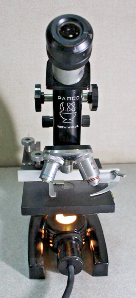 Parco Scientific Co. Microscope  #760937 JAPAN Working