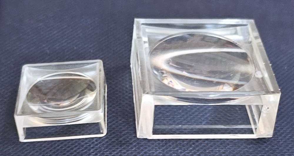 Pair of Square Plastic Magnifiers