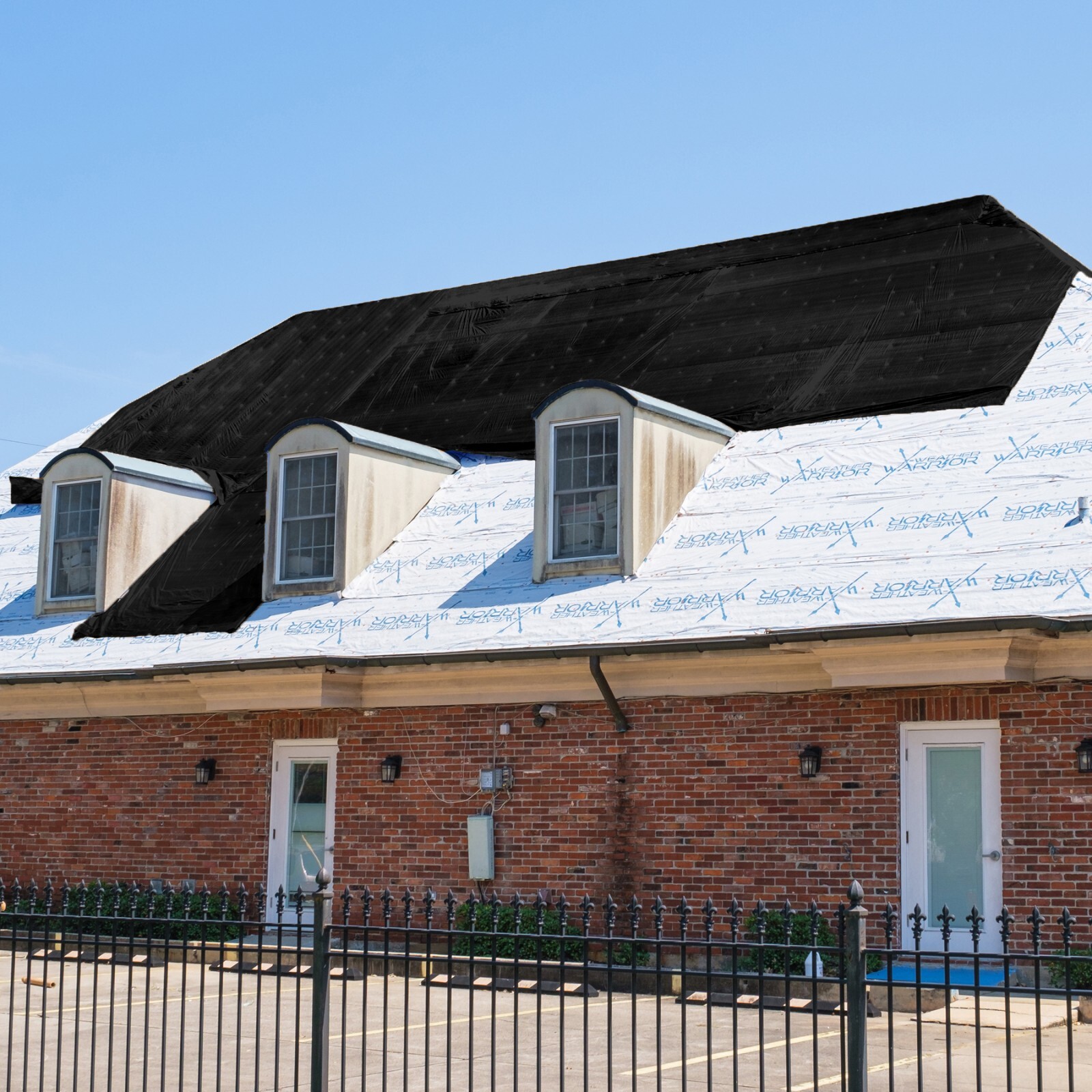 EXTRA Heavy Duty 14 mil Black Tarp 3 Ply Coated Reinforced Canopy 6 oz 3 Layer