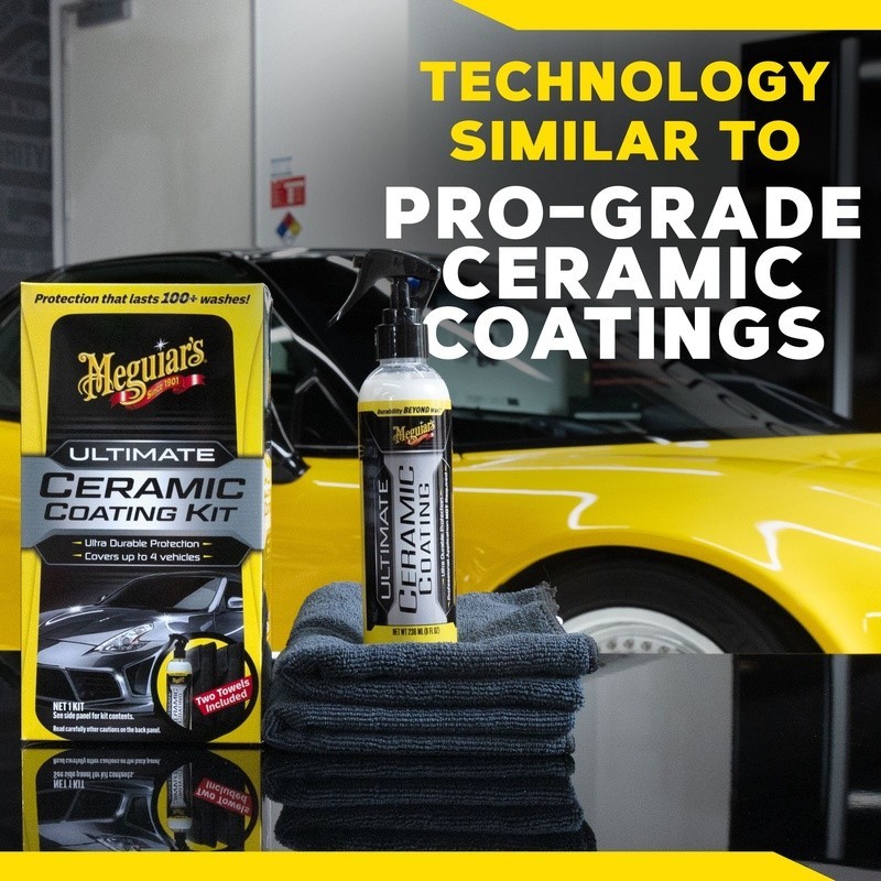 Ultimate Ceramic Coating Spray Durable Protection Easy Application Water Beading