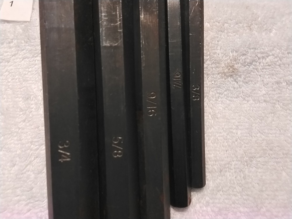 5PC L- TYPE HEX WRENCH