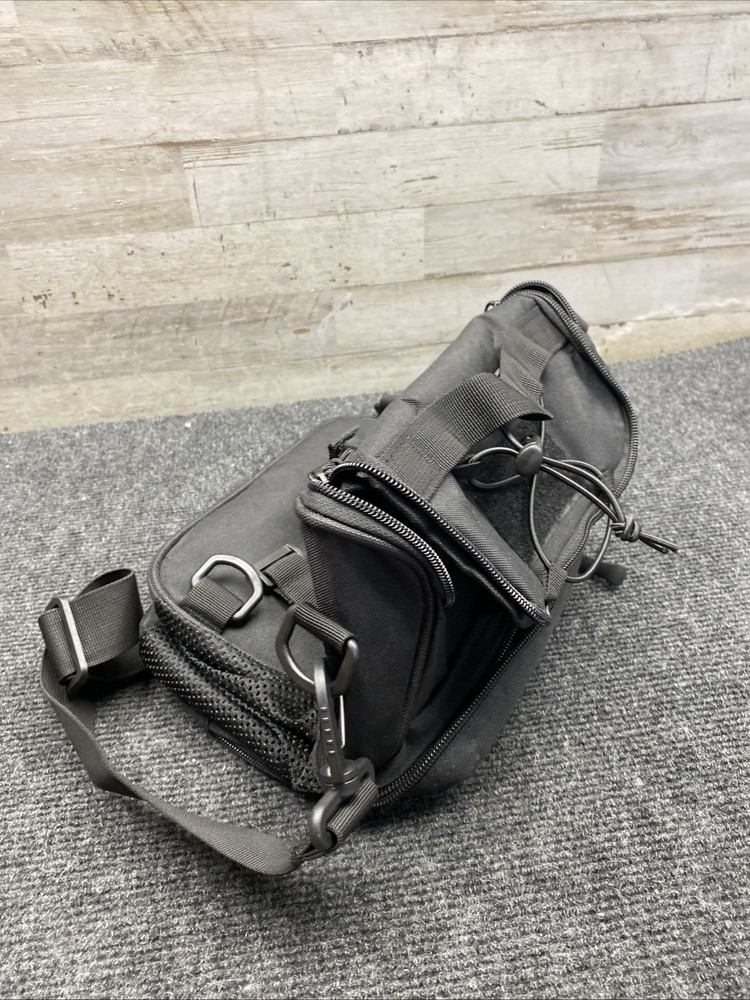 HAMBOLY Knee Walker Handlebar Bag Front Basket Black