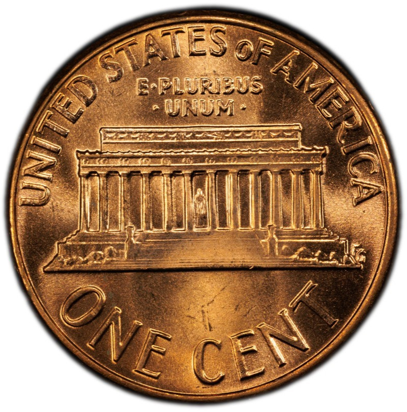 1975-D Mint State Lincoln Memorial Cent 1C