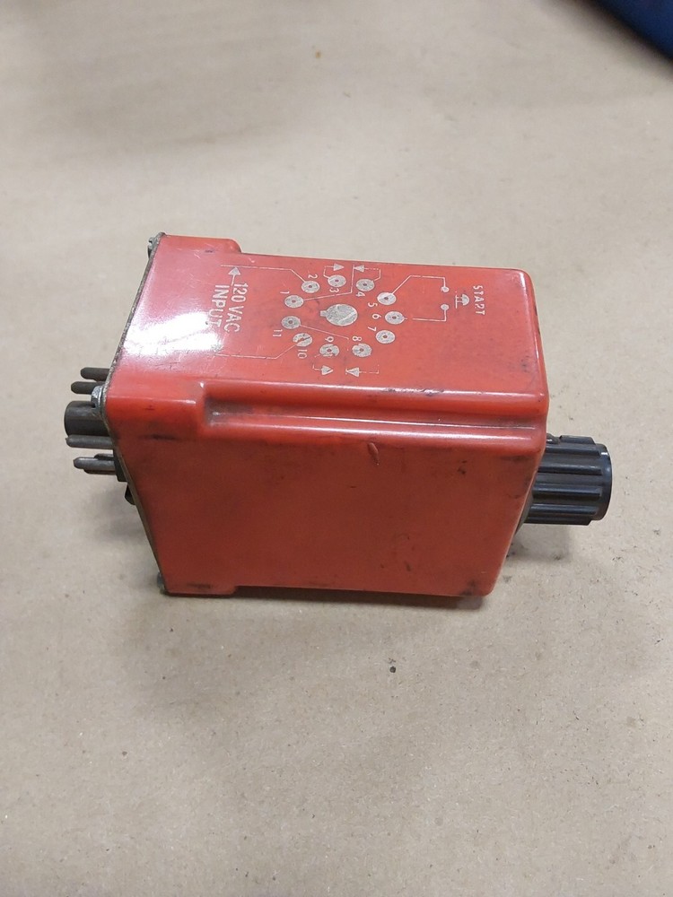 NCC T2K-5-461 Solid State Timer .05-5 Sec Range 120VAC 50/60Hz