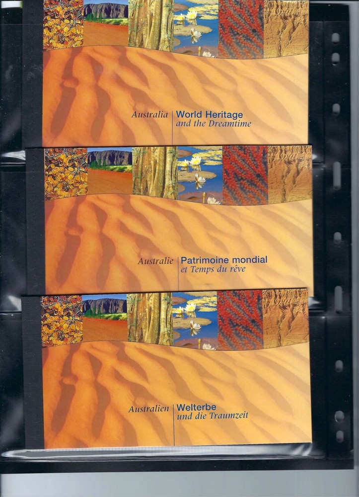 1999 Australia - Prestige Booklets - All Three Offices - Mint