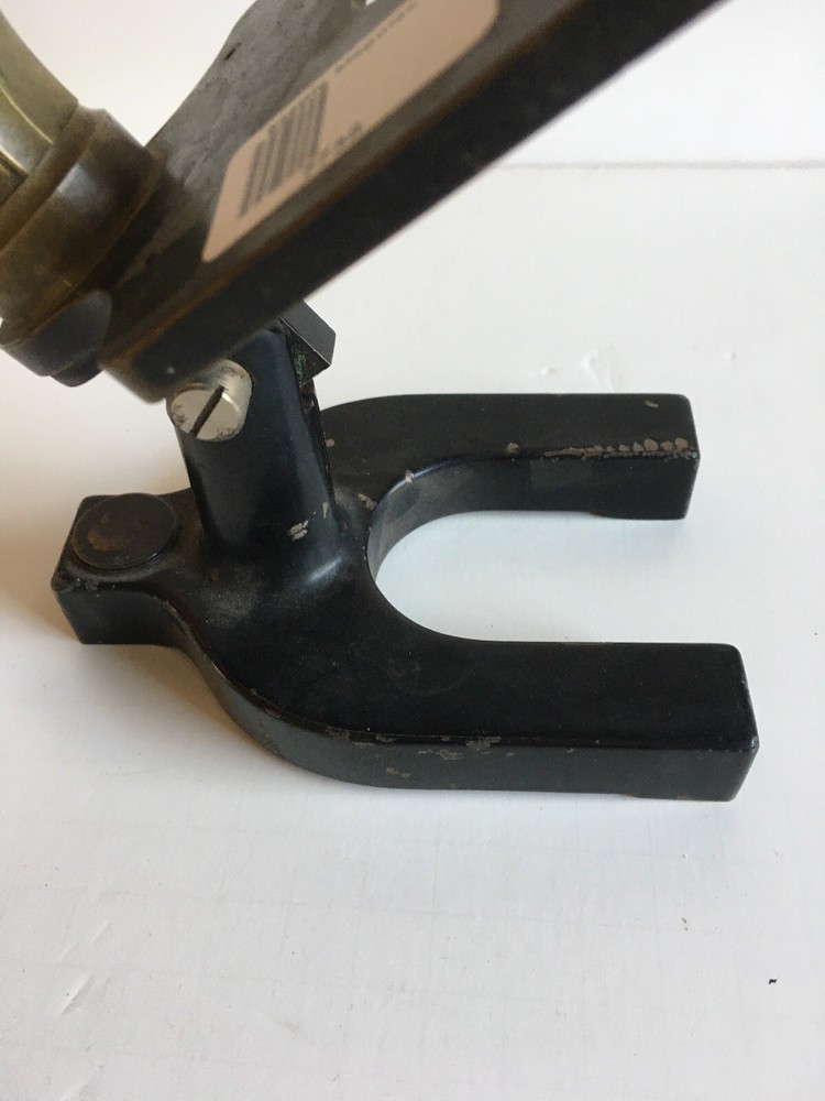 Vintage Bausch and Lomb microscope brass base - 62381
