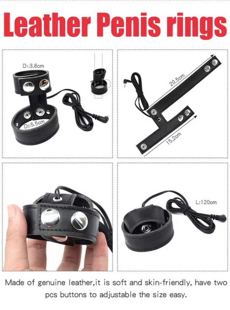 E-Stim Rings Add-on Accessories NO Cables