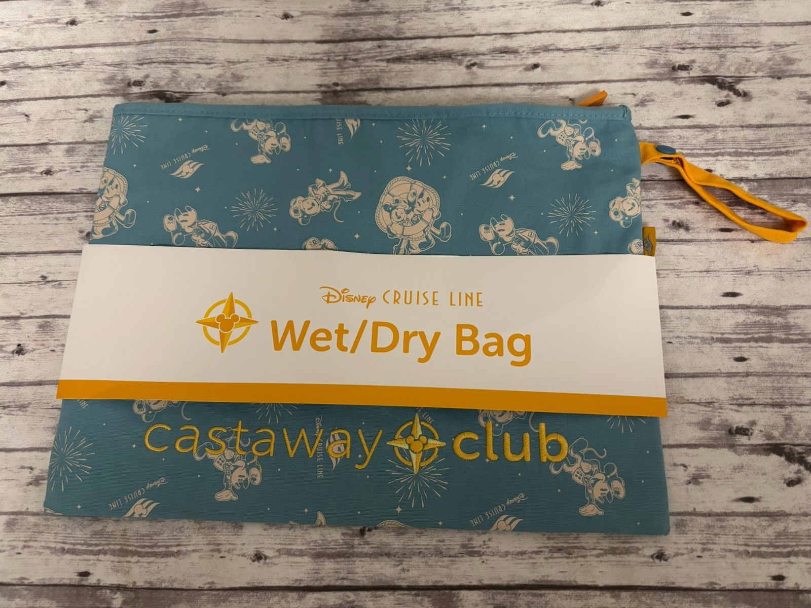 New DCL Disney Cruise Line Castaway Club Wet Dry Bag