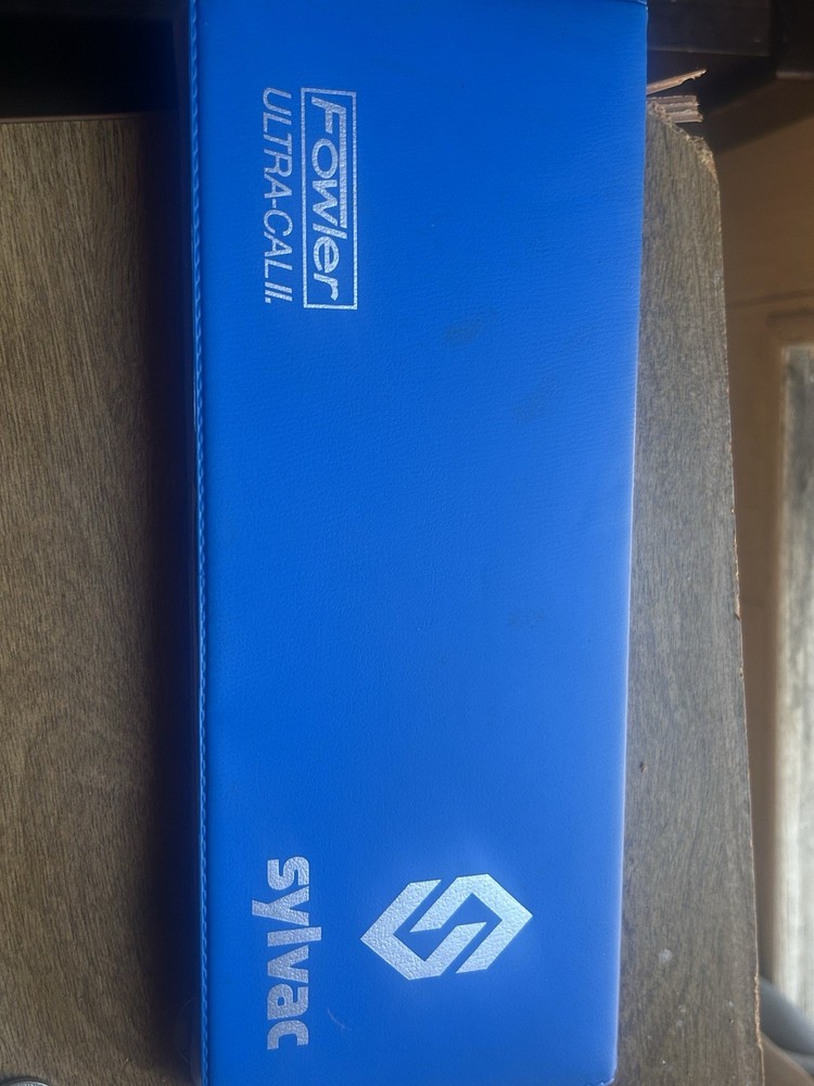 Fowler Ultra-Cal II(Sylvac Swiss-made)digital caliper—solid machinist-grade tool