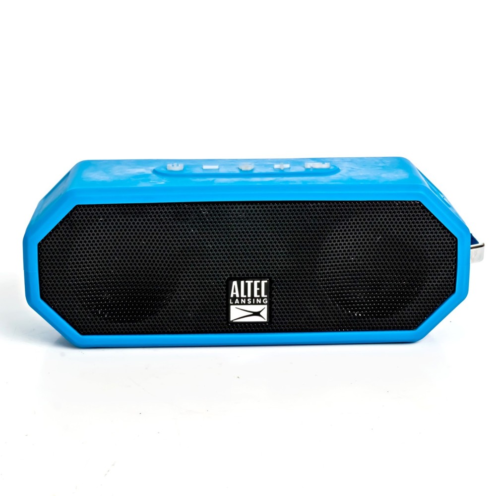 Altec Lansing Jacket H2O Bluetooth Wireless Speaker, BLUE - IMW449